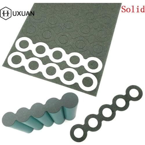 18650 Battery Insulation Gasket Barley Paper Battery Pack Cell Insulating Glue Patch Positive Electrode Insulated Pad