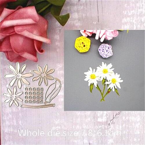 3D Flower Metal Cutting Dies Stencil for DIY Scrapbooking album Decorative Embossing Craft Dies Cut Paper Cards Tool