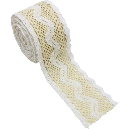 5 meters/lot) 60mm Net Lace Fabric Ribbons Trim DIY Sewing Handmade Craft Materials