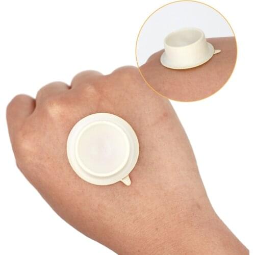 50pcs Dental Disposable Mixing Bowl Plastic Bowl Ring Holder Container Adhesive For Oral Hygiene Dental Lab Equipment Tools