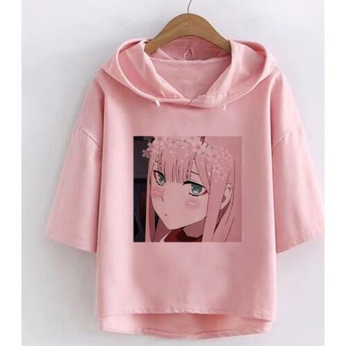 ASHLIMO Women's Hooded T-shirts