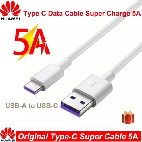 0.4m 1m 1.5m 2m USB C Cable 5A Supercharge USB Type C Cable for Huawei p20 5A Quick Charging Fast Charger Cable for Honor V10