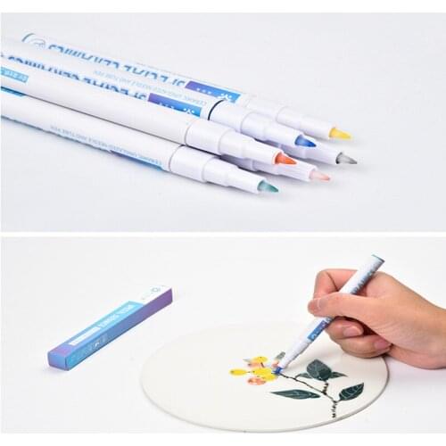 Ceramic Watercolor Pen Pottery Pottery Underglaze Needle Pen Pottery Painting Pen DIY Hand-painted Tool Hook Line Pen