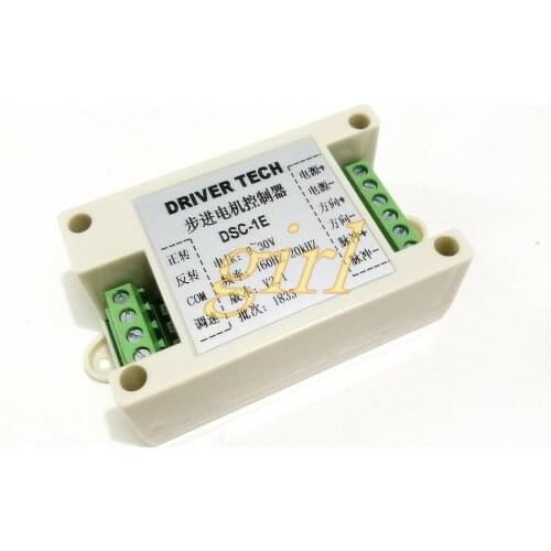 Servo and stepper motor controller forward and reverse pulse speed adjustment PLC DSC-1E spot ready