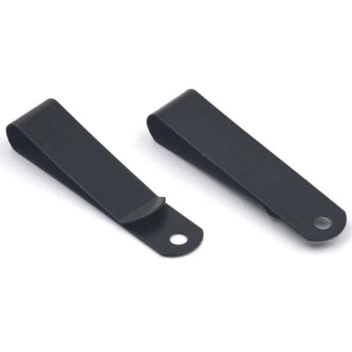 ZENTEII Metal Belt Clip Leather Craft Clasp Spring Holster Hook Buckle Keyring Tactical Knife Sheath Waist Pistol Gun Holster