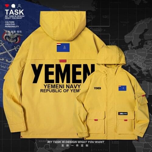 Yemen Yemeni Arabi YEM men jacket hooded Navy logo army fan coat fashion nation clothing printed for men mens autumn clothes