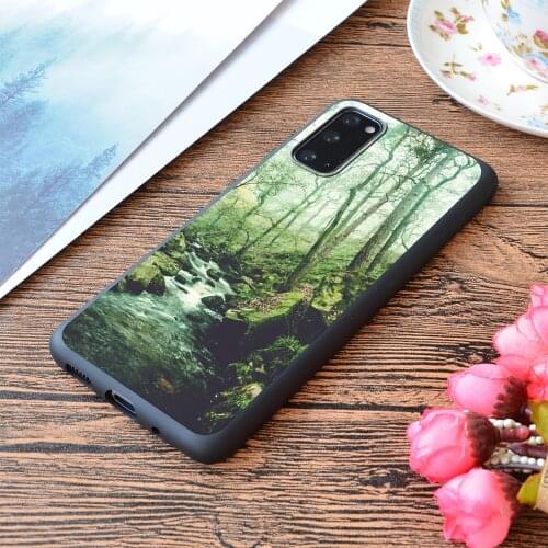 For Samsung Galaxy The Secrets of A Flowing Creative Mind Print Soft Matt Phone Case