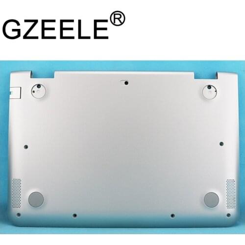 GZEELE New for HP X360 11-K Bottom Base Case Cover lower case silver 809670-001 green 809672-001 orange 809671-001 816504-001