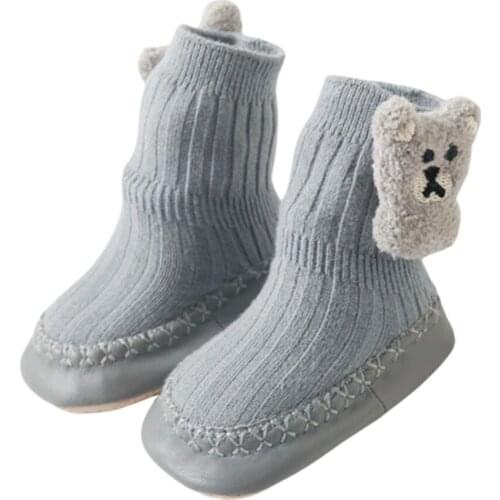 Autumn Winter Baby Floor Foot Socks Cartoon Soft Midburst Anti-doll Cute Baby Toddler Socks 1-2 Years For Baby 2021