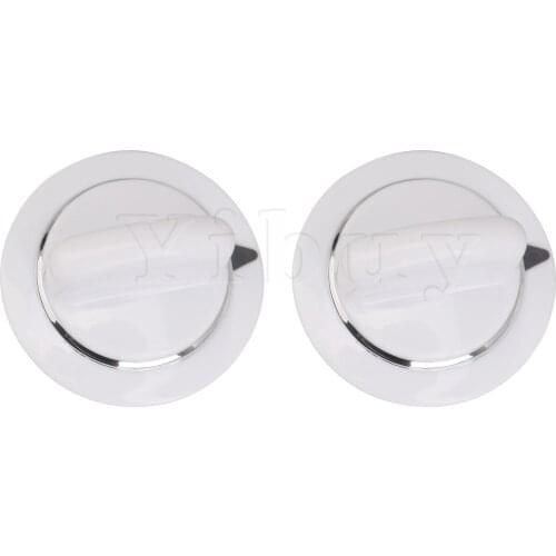 2 x Plastic Timer Control Knob Replacement for WE01X20374 Dryers Machine