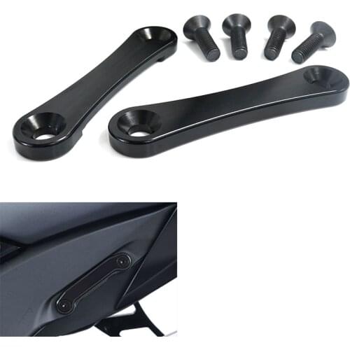 Fit For BMW S1000R 2014-2020 S1000RR 2009-2018 CNC Rear Passenger Peg Holes Cover Footpeg Block Off Plates Blanking Plates