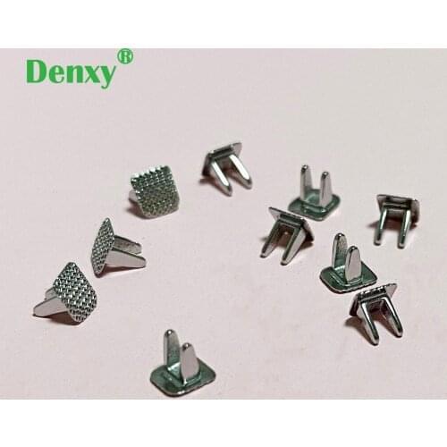 Denxy 50pc Orthodontic Bite Turbos Tongue tammers Orthodontic Bite Plate tongue tamer Dental Bracket Orthodontic Brace
