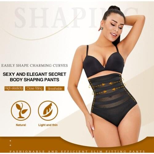 Womens Waste Trainer Tummy Control Shorts High-Waist Shapewear Buttlifter Panty Briefs Butt Pads Stomach Slimming Sheath Belt