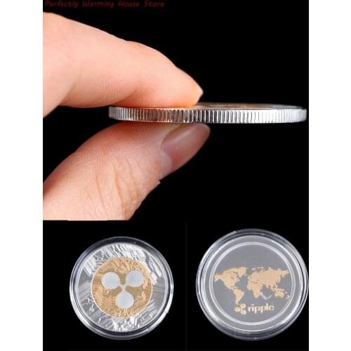 1pc Ripple coin XRP CRYPTO Commemorative Ripple XRP Collectors Coin Gift