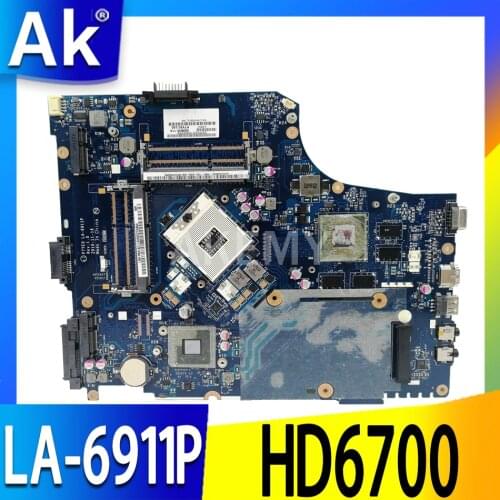 AKEMY P7YE0 LA-6911P for Acer 7750 7750G MBRB102002 MB.RB102.002 Laptop Motherboard HD6700