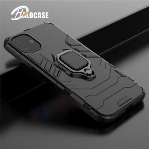 For iphone 12 Mini 11 Pro Max Case Cover Holder Ring Armor Ring Magnetic For iphone XS XR XS MAX X 5S 6 6S 7 8 Plus SE 2020 case