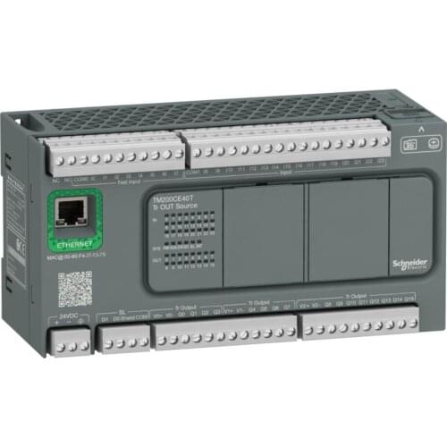 TM200CE40T Controller M200 40 IO transistor Source+ Ethernet