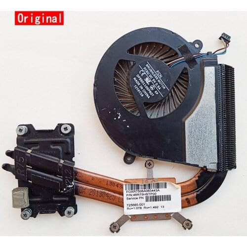 Cooler for HP pavilion 14-E 15-e 17-e series CPU cooling heatsink Fan 720690-001 725685-001 725364-001