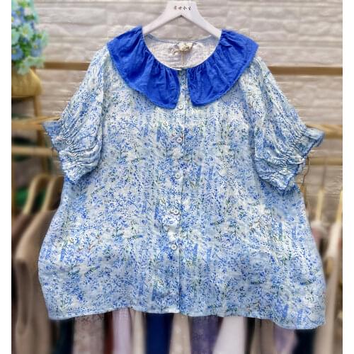 Женские льняные рубашки LIZHIQI China At AliExpress