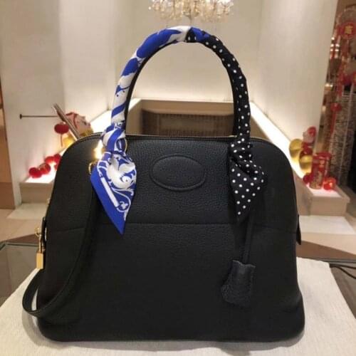 Fashion Cowhide Women New Leather Shell Bag Office Ladies Packing Handbag Casual Totes Colors Vintage Shoulder Crossbody Bags