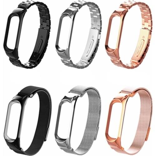 NEW Milanese Mi Band 5 smart Strap Metal watch band For Xiao mi mi band 5 Strap Steel Bracelet Replacement Miband 5 Wristband