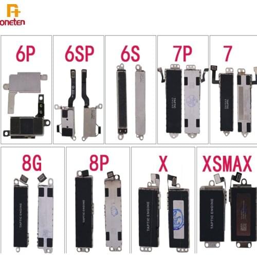 Original Vibrator Flex Cable For iPhone 11pro 11promax XS XR 8P 8G 7G 6SP 6G Motor Vibration Replacement Parts