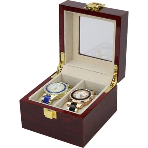 Luxury Wooden Watch Box Watch Holder Box For Watches Men Glass Top Jewelry Organizer Box 2 3 5 12 Grids Watch Organizer New D30