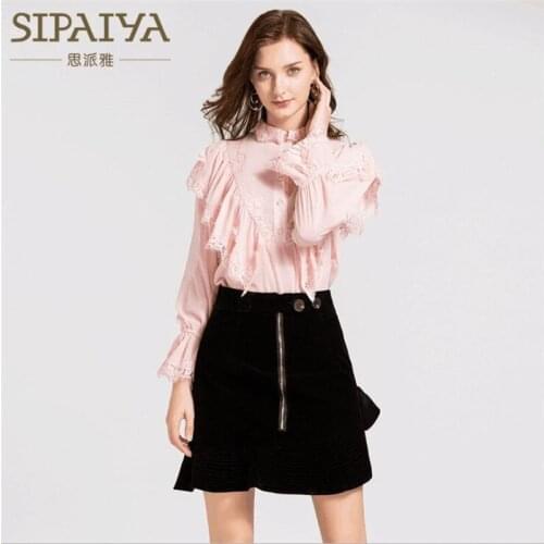 Sipaiya Blouses With Sleeves