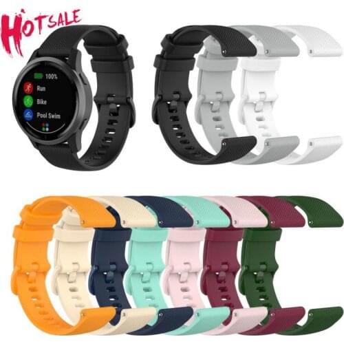Smart Watch Band For Garmin Venu 2/2S/SQ/Vivoactive 3 4 4S Silicone Wristband Replacement Strap Accessories For Venu2 Bracelet