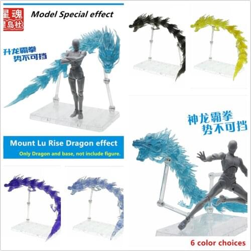 Star Soul Saint Seiya Cloth Myth Mount Lu Rise Dragon effect & base for Bandai Libra EX Gold Dohko Bronze Shiryu SX021