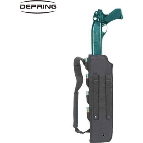 19" Tactical AK Rifle Scabbard MOLLE Bag Military Shoulder Sling Padded Holster for Hunting