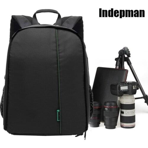 Camera Bag Digital DSLR Waterproof Shockproof Breathable Camera Backpack for Nikon Canon Video Photo Portable Travel Lens Case
