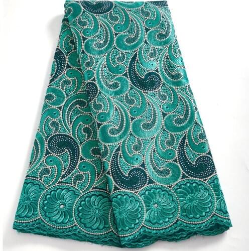 African Dry Cotton Lace Fabric 2021 Lace New High Quality Nigerian Swiss Voile Laces Switzerland Cotton Dresses For Women A1425