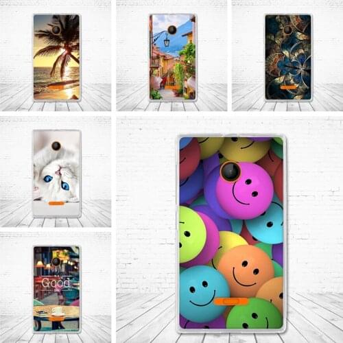 Case For Nokia Lumia 430 Cases Silicone Coque Phone Cover for Nokia 430 Covers fundas 4.0" Paint Back Shells for Nokia N430 Bags