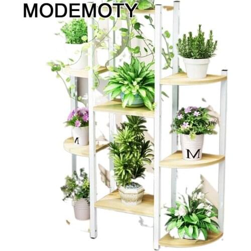 Balkon Escalera Decorativa Huerto Urbano Madera For Etagere Pour Plante Plant Rack Stojak Na Kwiaty Balcony Shelf Flower Stand