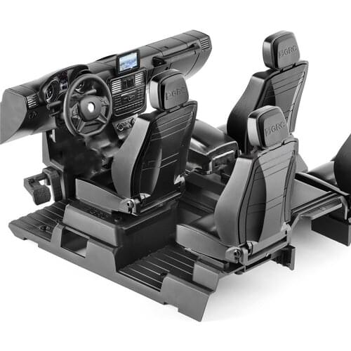 For 1/10 TRAXXAS TRX6 G63 TRX4 G500 Interior Decoration Simulation Central Cab Console Seat Kit RC Car Accessories Toy