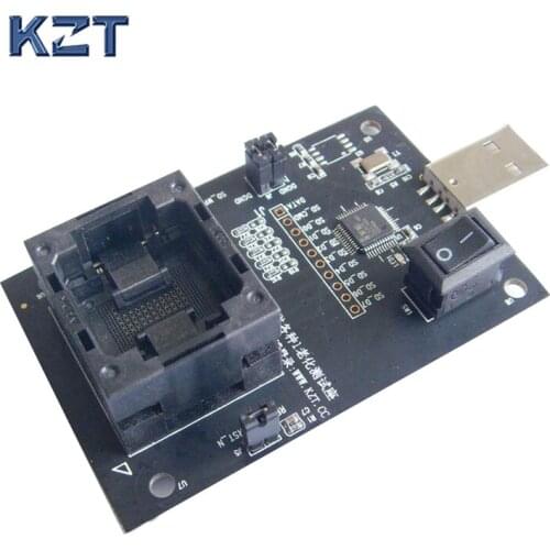 EMMC100 socket adapter smart digital device GPS device flash memory chips data recovery burn-in test hardware repair programming