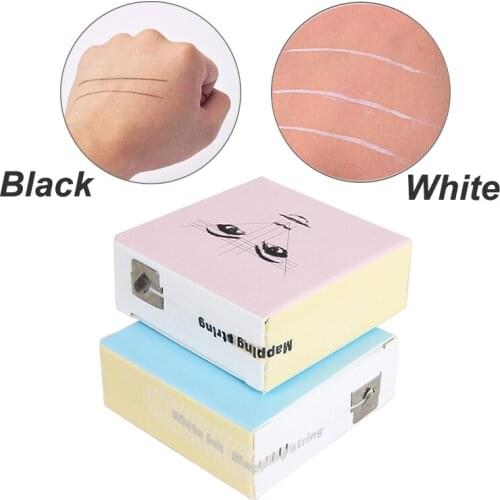 4pcs New Design Permanent Makeup Tools Supplies Microblading Mapping String Pre-ink Positioning Tools Eyebrow Tattoo Accessories