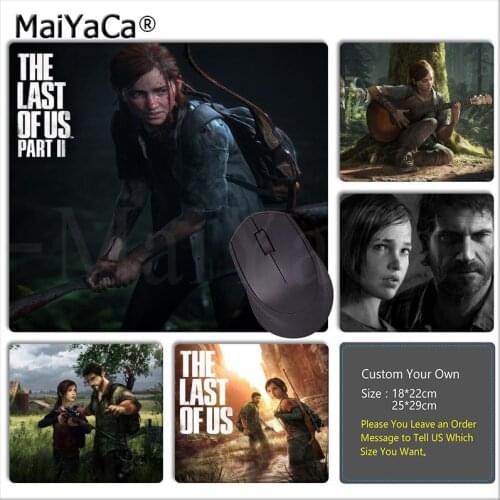MaiYaCa New game The last of us mouse pad gamer play mats Smooth Writing Pad Desktops Mate gaming mouse pad