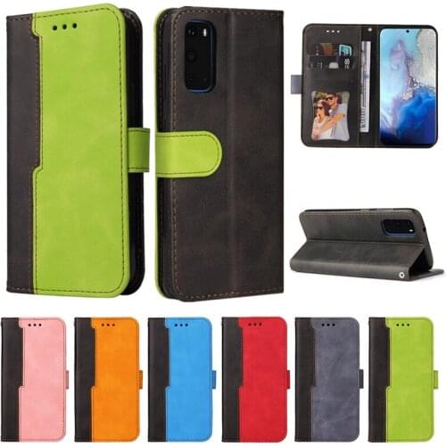 Business Leather Wallet Case for Samsung Galaxy S21 FE S20 Ultra S10 Plus Fundas Card Holder Shockproof Full Protection Cover
