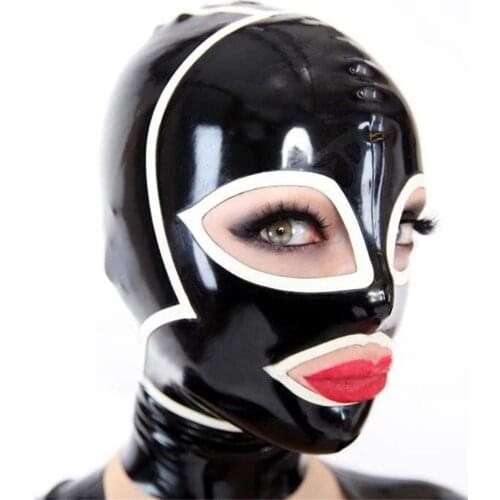 Latex Mask Sex Mask Rubber Erotic Limitations of Fetish Clothing and Are Suitable for Bars and Stage Bondage Fetish Bdsm Toys