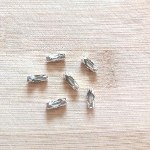 Wholesale 1000pcs Round Beads Chain Buckle Jewelry For Jewelry Making Necklace/Bracelets /Hair/Keychain DIY Jewelry Accessories