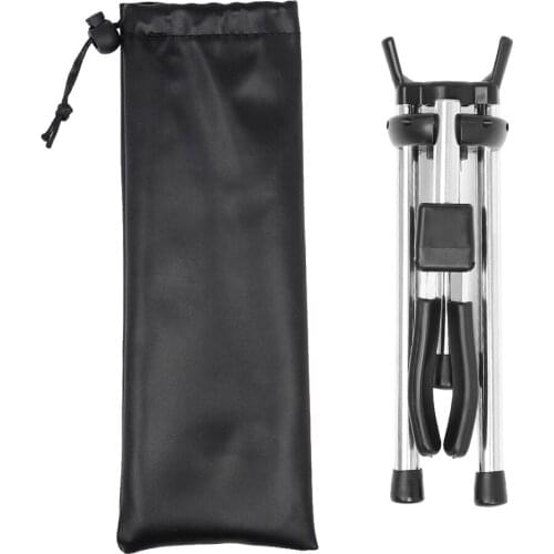 Portable Tenor Saxophone Sax Stand Foldable Folding Metal Durable Stable