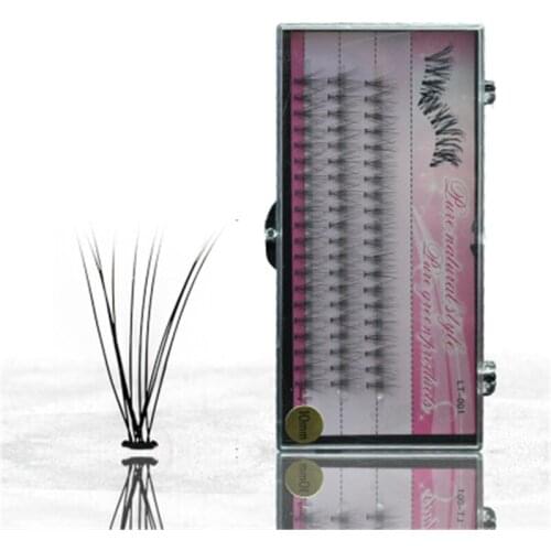 8/10/12/14mm Curl Natural Individual Cluster False Eyelash Eye Lashes Extension