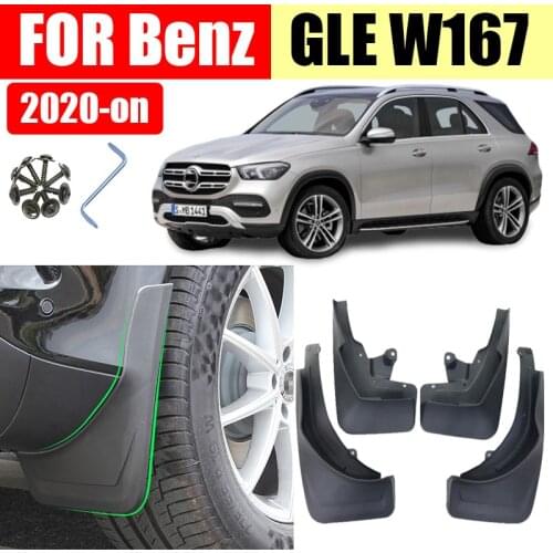 Mud flaps for Benz GLE W167 GLE350GLE450GLE400Mudguards Fender Mud flap splash Guard fenders Mudguard car accessories Front Rear