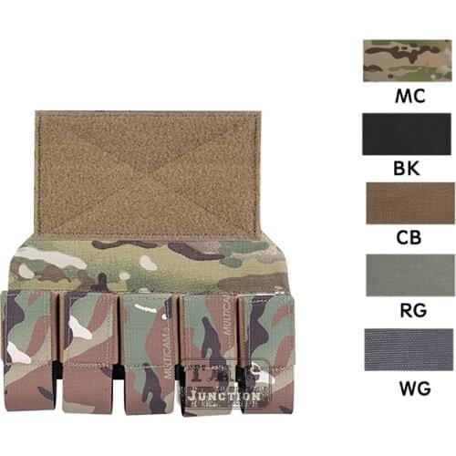 Tactical 40MM 5 Banger Hanging Grenade Dangler Pouch Fanny Pack For Plate Carrier Accessories