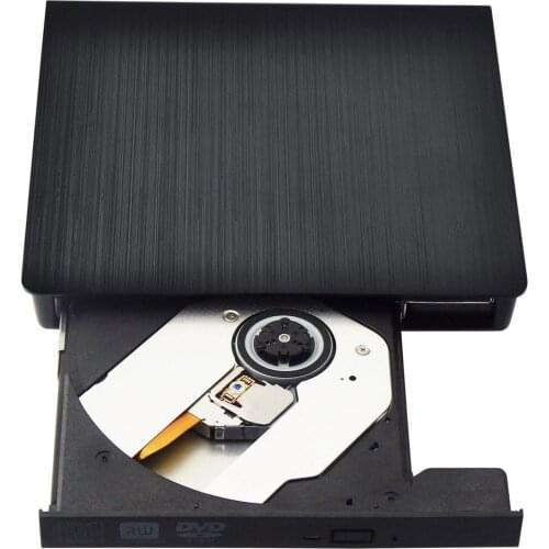 USB 3.0 DVD-RW Driver Portable External Optical Drive CD DVD RW ROM Player for Laptop Computer