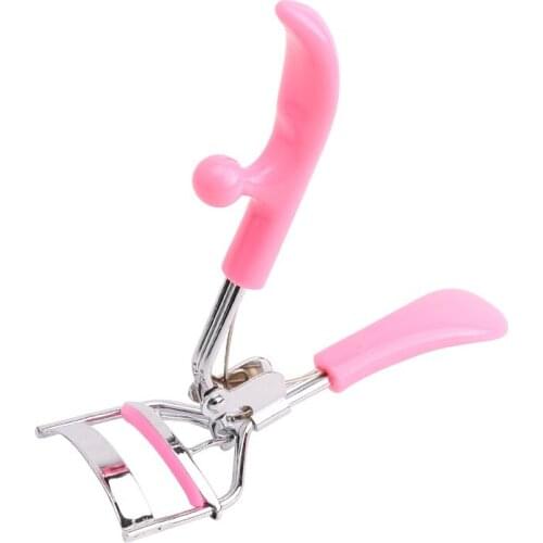 1 Pc Handle Eyelash Curler Natural Bending Beautiful Eyelash Beauty Special Professional Makeup Tools