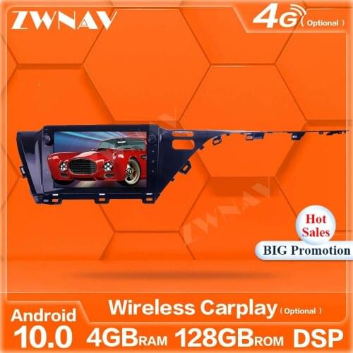 128G DSP Carplay Android10.0 Screen Car Player GPS Navi For Toyota Camry 2018 2019 Auto Radio Stereo Multimedia Player Head Unit