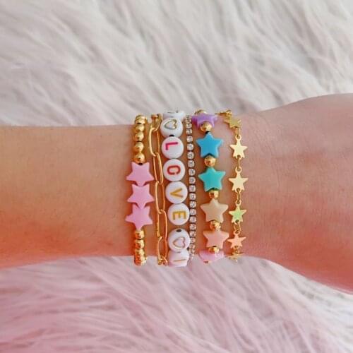 ALYXUY Pink Bracelets